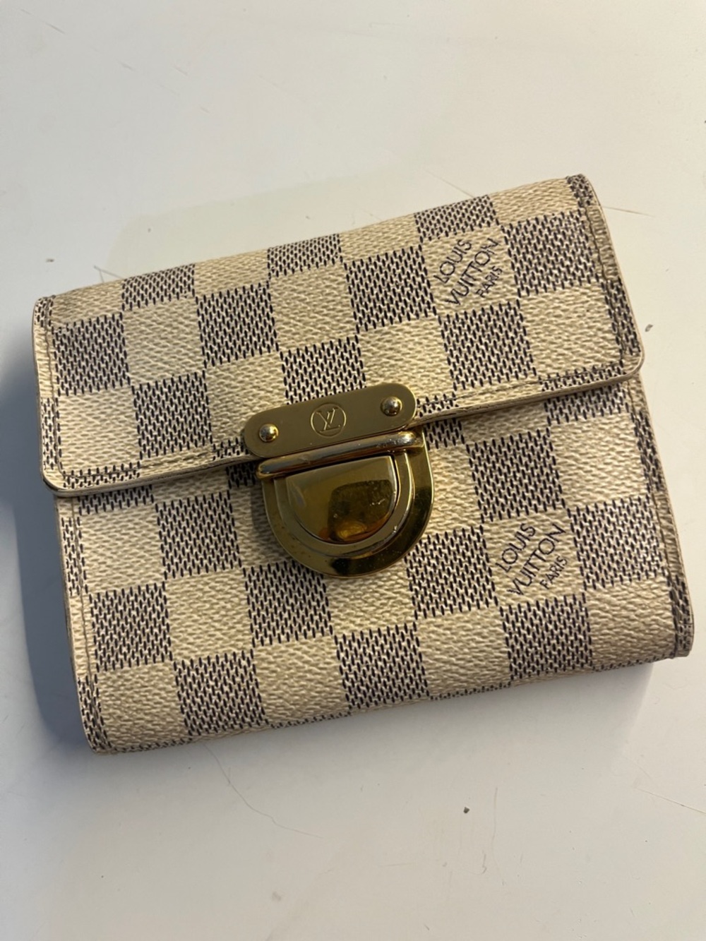 Louis Vuitton Damier Azur Tresor w/koala lock